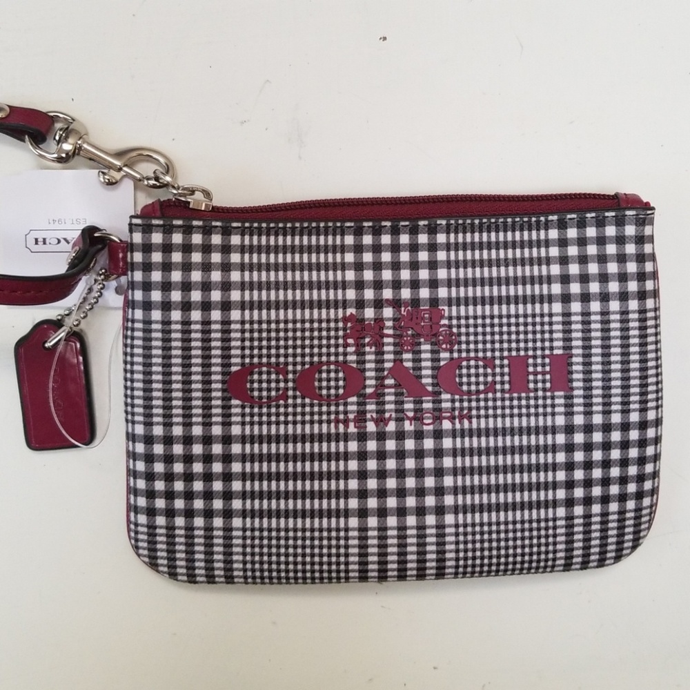 Coach wristlet wallet